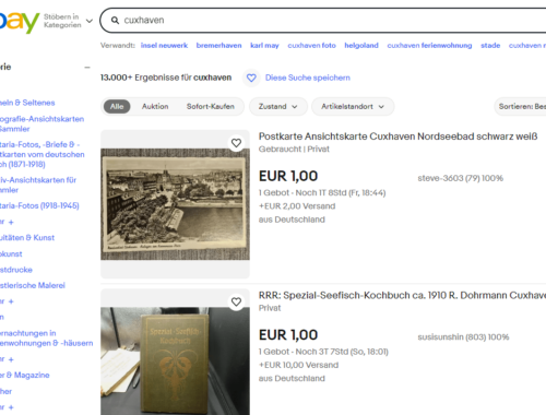Cuxhaven bei Ebay